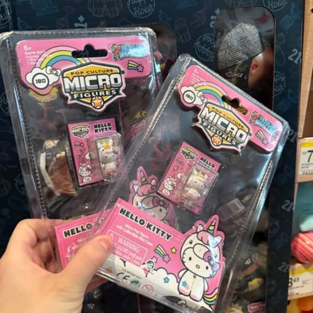 World's Smallest Pop Culture Micro Figures Hello Kitty Unicorn